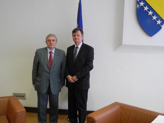 Predsjedavajući Komisije za vanjske poslove Mirza Kušljugić susreo se s ambasadorom Republike Rumunije u BiH